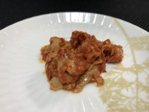 チャンジャ画像　身　築地キムチセンター